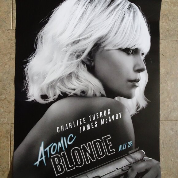 ATOMIC BLONDE - MOVIE POSTER WITH CHARLIZE THERON - Picture 4 of 4